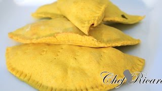 Jamaican Beef Patties Recipe  Recipes By Chef Ricardo [upl. by Asina406]