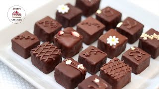 Amazing Homemade Brownie Chocolate Cubes for Valentines Day [upl. by Labana496]