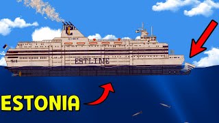 🚢 Estonia VS Saw ◉ Floating Sandbox [upl. by Areis511]