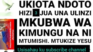 UKIOTA NDOTO HIZI 3 JUWA ULINZI WA MUNGU UPO PAMOJA NA WEWE [upl. by Francene370]