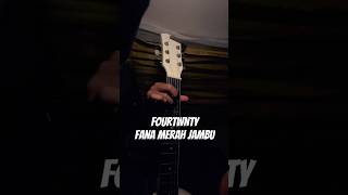 fourtwnty fana merah jambu 🌅 fanamerahjambu fourtwnty guitarcover fypシ゚ [upl. by Fawnia]