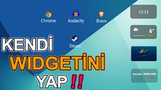 Windows İçin Süper Widget Uygulaması Windows 1011 [upl. by Alisia468]