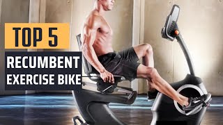 Best Recumbent Exercise Bike 2024  Top 5 Picks [upl. by Shellans539]