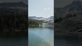 Tanglefoot Lake BC Canadian Rockiesmountains lake shorts beautiful nature beauty adventure [upl. by Onitrof]