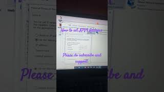 How to set IPV4 address  IPV4 address viral ipv4address ipv4 shortfeed [upl. by Aya290]