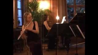 Faure  Sicilienne for flute cello and piano [upl. by Ahker181]