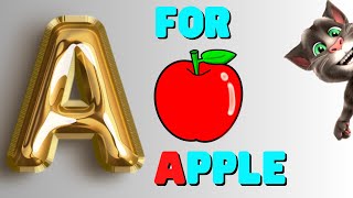 ABC Alphabet Song  A for apple Phonics Song  ABCD Alphabet Rhymes for Nursery Kids  KK Education [upl. by Urbai]