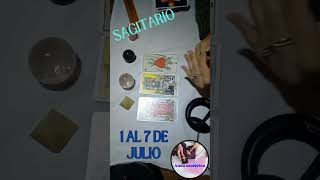 PREDICCIONES SAGITARIO 1 AL 7 DE JULIO predictions predicciones horoscopo tarot sagitario paz [upl. by Elraet]