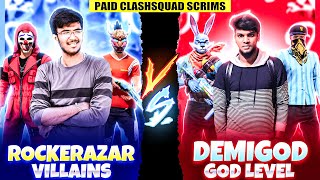 Demigod  GL VS RockerAzar  VLN  Friends are Back⁉எதிர் பாக்காத Match🥵RBz Esp Channel Hijacked😭 [upl. by Abdul808]