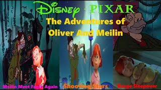 The Adventures of Oliver And Meilin  Meilin Meet Fagin AgainShooting StarsBarge Sleepover Scenes [upl. by Nailij172]