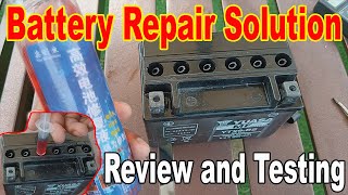 Cara Baiki Bateri Rosak Adakah berjaya DIY  Battery Repair Solution Review and Testing [upl. by Gertrude]