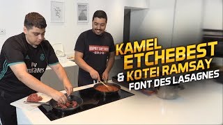 KAMEL ETCHEBEST amp KOTEI RAMSAY FONT DES LASAGNES [upl. by Sunev]