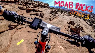 Pushing hard riding strong towards the finish  Moab Rocks 2019  Stage 3 [upl. by Atteuqahs]