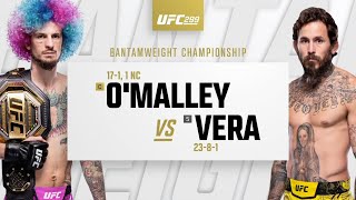 UFC 299 Sean OMalley vs Marlon Vera Highlights [upl. by Sirromad259]