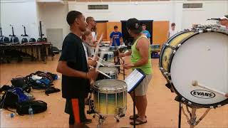 MGCCC Drumline Band Auditions 2018 [upl. by Bodnar]