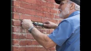 Repointing with Pneumatic Mortar Removal Set [upl. by Nalym]