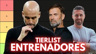 TIERLIST LOS ENTRENADORES DE LA PREMIER LEAGUE 2324 [upl. by Nesral]