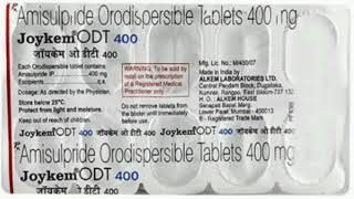 Joykem ODT 400 Tablets Amisulpride Orodispersible Tablets 400 mg [upl. by Coats]