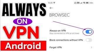 How To Enable Always On VPN on Android [upl. by Johna]