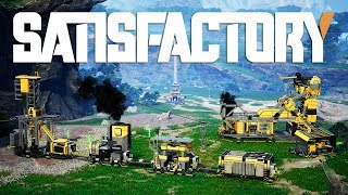 GETTING STARTED IN SATISFACTORY Satisfactory Gameplay Episode 1 [upl. by Baese]