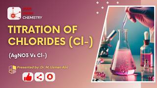 Silver Nitrate Titration  Estimation of Chlorides  Fluorescein  AgNO3  Adsorption  KCl  ZCC [upl. by Cohleen]