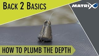 Coarse amp Match Fishing TV  Back 2 Basics How to plumb the depth [upl. by Hauck]