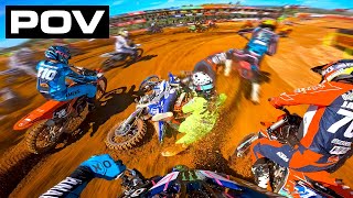 FROM LAST TO FIRST  Lotte Van Drunen POV WMX Sardegna Motocross FULL RACE [upl. by Arza6]