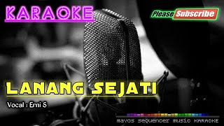 LANANG SEJATI Erni S KARAOKE [upl. by Westfall]