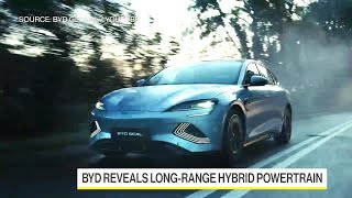 BYD Unveils Hybrid Powertrain Capable of 2000km Drive [upl. by Wun]