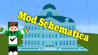 Como usar Mod schematica Completo BrasilCraft [upl. by Ahsoik]