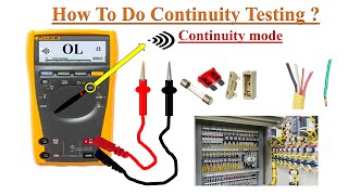 How to Test Continuity with Multimeter [upl. by Lalitta237]