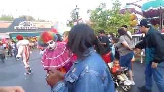 Send in the Clowns Fright Fest Opening Day 2014 Six Flags Great America 92714 [upl. by Williamsen430]