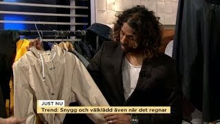 Snygg och välklädd även när det regnar  Nyhetsmorgon TV4 [upl. by Kyne]