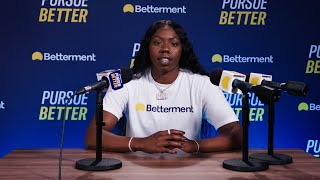 Arike Ogunbowale Announces Partnership with Betterment [upl. by Royall]