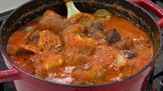 ASSORTED MEAT STEW  Perfect For Rice And Swallow [upl. by Kylila]