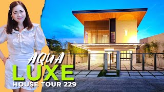 Luxurious New Home with Pool amp 4Car Garage in BF Homes Las Piñas House Tour 229 [upl. by Akcirre]