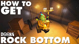 How to Get ROCK BOTTOM Badge  Roblox DOORS [upl. by Hett677]