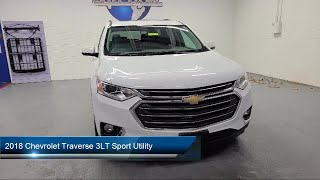 2018 Chevrolet Traverse 3LT Sport Utility Richfield Cuyahoga Falls Akron Cleveland Canton [upl. by Mainis]