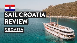 A DAY ONBOARD amp SAIL CROATIA REVIEW  Sail Croatia Explorer Travel Vlog 2018 [upl. by Medorra]