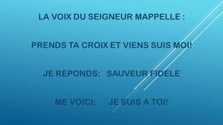 chants de victoire cantique n°180la voix du seigneur mappelle [upl. by Alfonse]