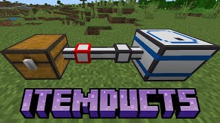 Itemducts MCPE Bedrock Edition Free AddonMod [upl. by Maxantia]