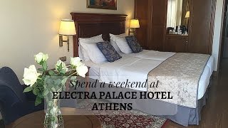 Electra Palace Hotel Athens  Review [upl. by Atalante]