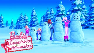 Schneeballschlacht  Barbie™ – Zauberhafte Weihnachten [upl. by Eronel30]