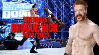 Sheamus  Brogue kick compilation 20222023 [upl. by Scuram643]