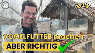 Hochwertiges FETTFUTTER selber machen Welche VOGELARTEN profitieren und die wichtigsten Tipps [upl. by Franek419]