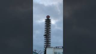 Blackpool Pleasure Beach Ice Blast Update 261024 THE TOWER IS COMPLETE blackpool pleasurebeach [upl. by Yengac]