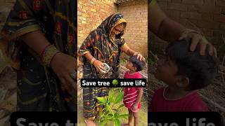 Save tree 🌳 save life 🥰shorts [upl. by Ahseer]