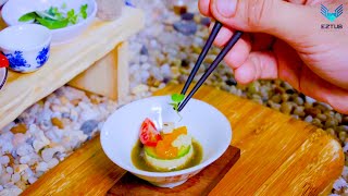 How to Make Marinated Celeriac in Cucumber Wild Herbs Brew  Smashed Cucumber Salad  Tiny Food [upl. by Fuld96]