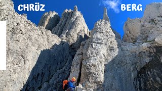 Mehrseillänge Klettern im Alpstein an den Kreuzbergen  Schmales Südrippli [upl. by Bernardi]