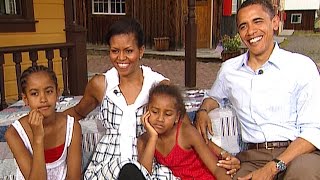 Barack amp Michelle Obama’s Only Interview w Sasha amp Malia 2008 [upl. by Janessa]